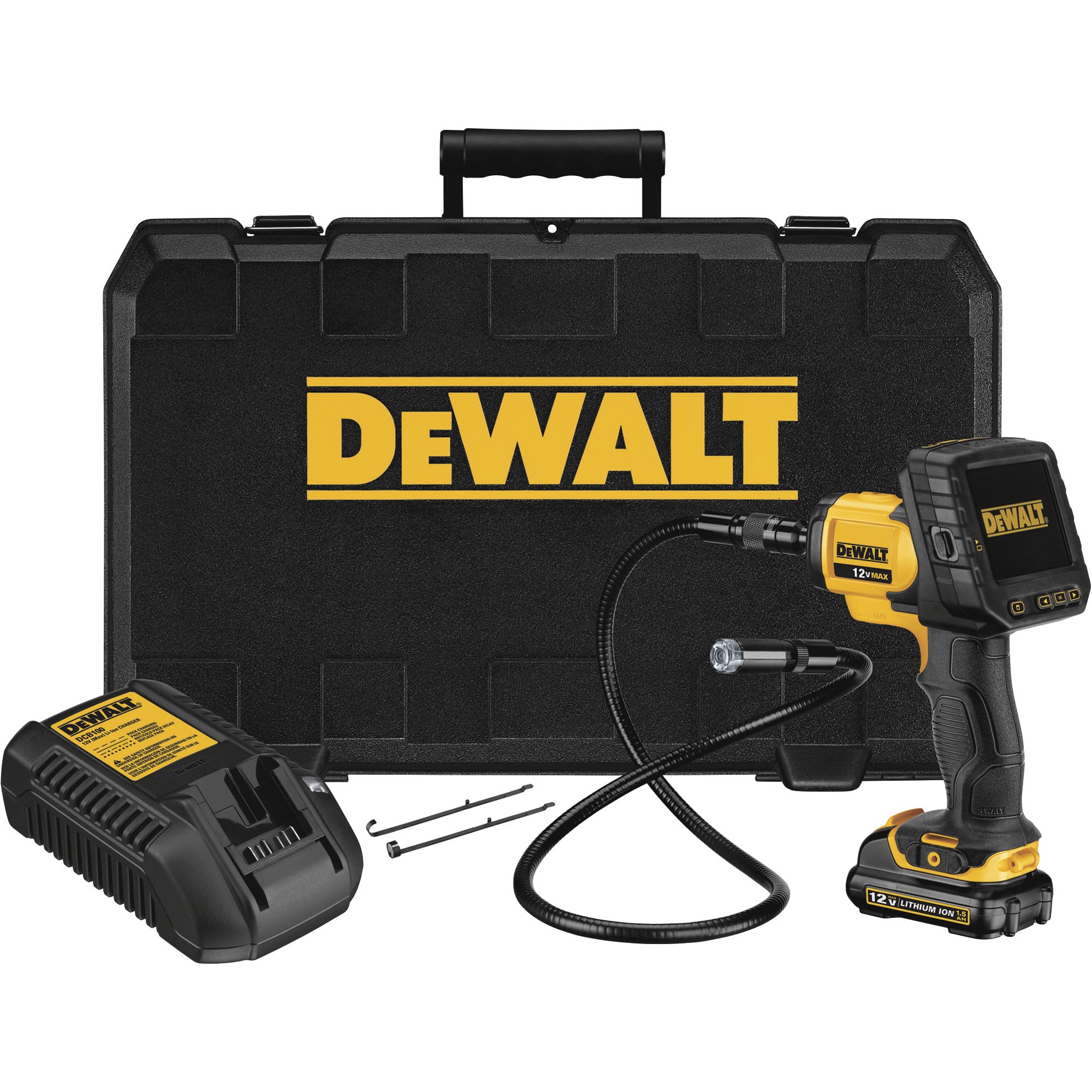 DEWALT Cordless Inspection Camera — 12 Volt MAX, Model# DCT410S1